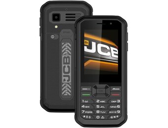 JCB Tradesman 3 4G Robuuste Telefoon met Wifi, IP68 Waterdicht, WhatsApp, Hotspot, Dual SIM, Bluetooth, FM Radio en 1800mAh Batterij – Zwart