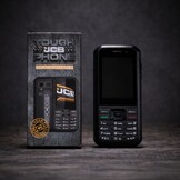 JCB Tradesman 3 4G Robuuste Telefoon met Wifi, IP68 Waterdicht, WhatsApp, Hotspot, Dual SIM, Bluetooth, FM Radio en 1800mAh Batterij – Zwart