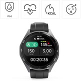 Hama Smartwatch 7010 - 1.43 inch AMOLED - Zwart - GPS - Waterdicht