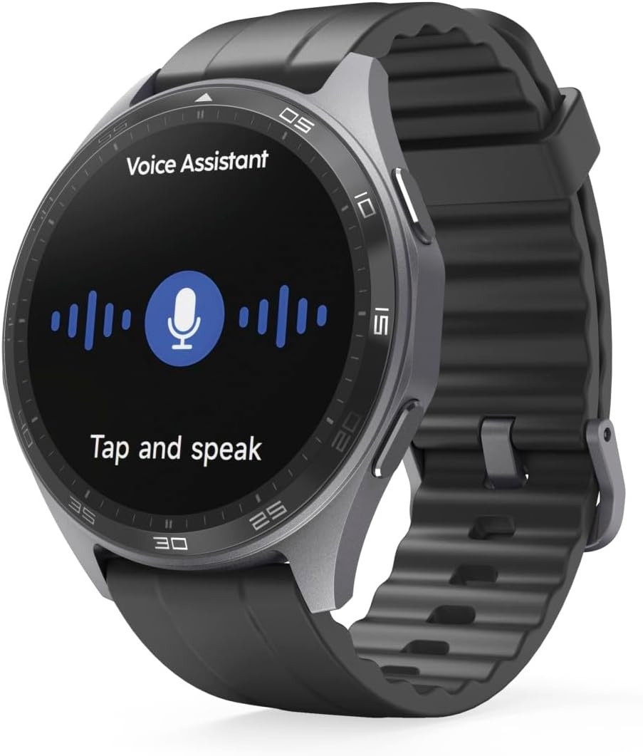 Hama Smartwatch 7010 - 1.43 inch AMOLED - Zwart - GPS - Waterdicht