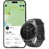 Hama Smartwatch 7010 - 1.43 inch AMOLED - Zwart - GPS - Waterdicht