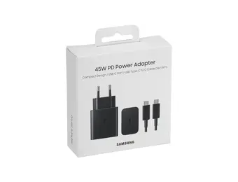 Originele Samsung 45W USB-C Snellader EP-TA845 inclusief Super Fast Charge kabel