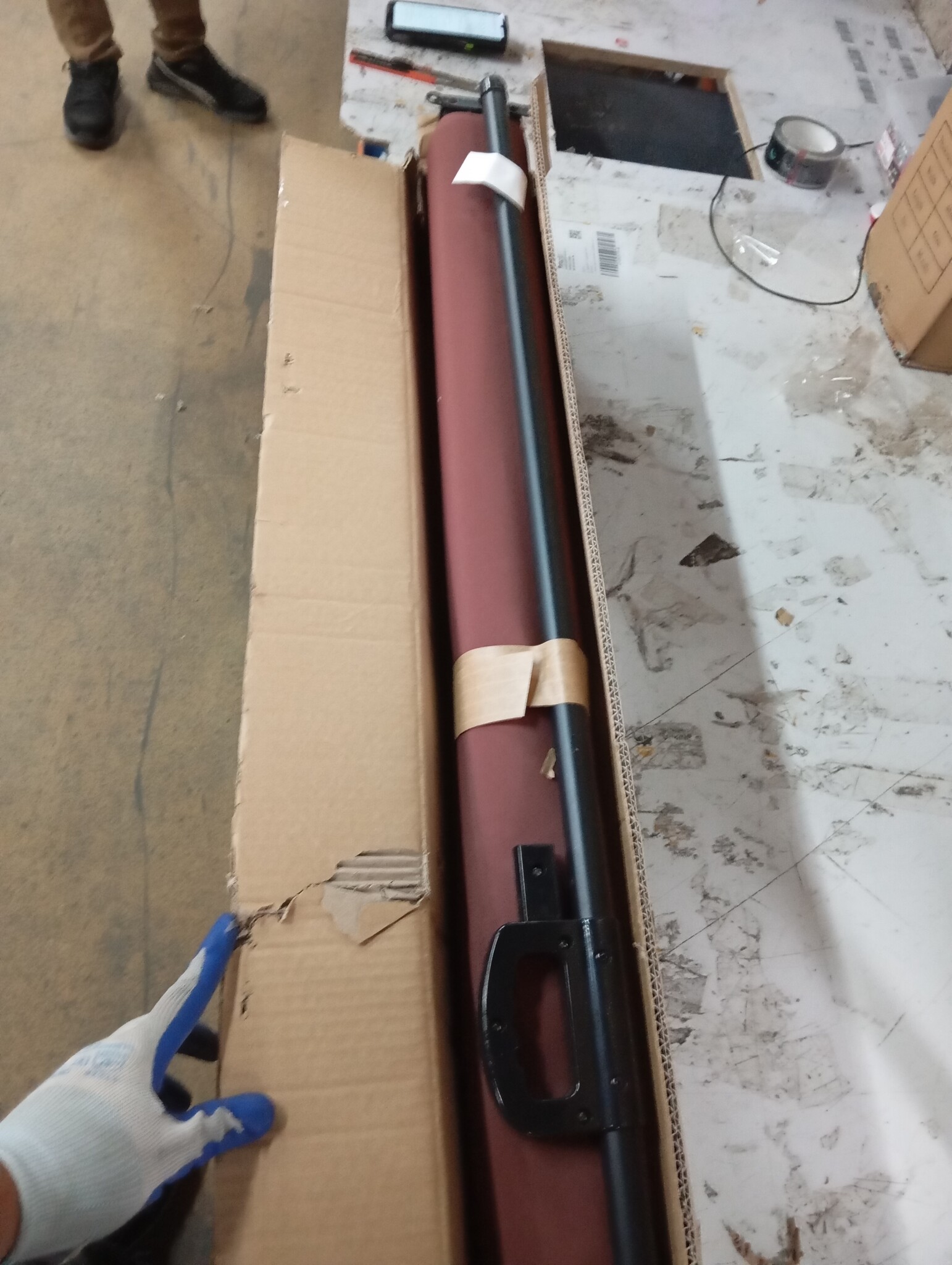 vidaXL Windscherm uittrekbaar 120x600 cm bruin
