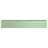vidaXL Plantenbak Pastelgroen 480 x 50 x 45 cm Gegalvaniseerd staal
