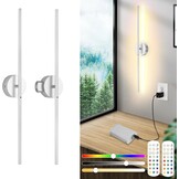 Set van 2 Draadloze Wandlampen 100cm | 51% Korting
