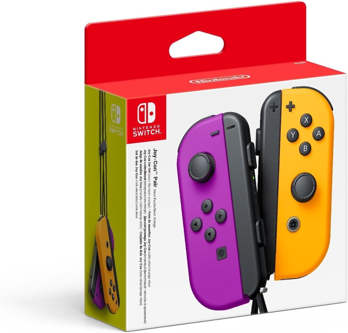 Nintendo Switch - Joy-Con Controller - Paars/Oranje