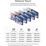 Netac Micro SD-kaart A1, U1, C10, V10, FHD, 600X, UHS-I snelheid tot 90/10 MB/sec(R/W) Micro SD-kaart voor telefoon, camcorder, switch, GoPro Tablet 32 GB 2 stuks - Maat 32GB×2