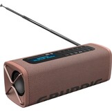 Draagbare Bluetooth Speaker GBT Club | 20W | Waterdicht | 20u Accu | Zwart | 40% Korting