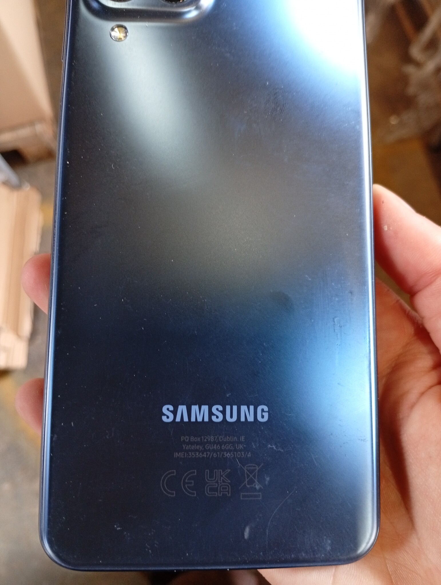 Samsung Galaxy M33 5G Smartphone - 128GB - Blauw