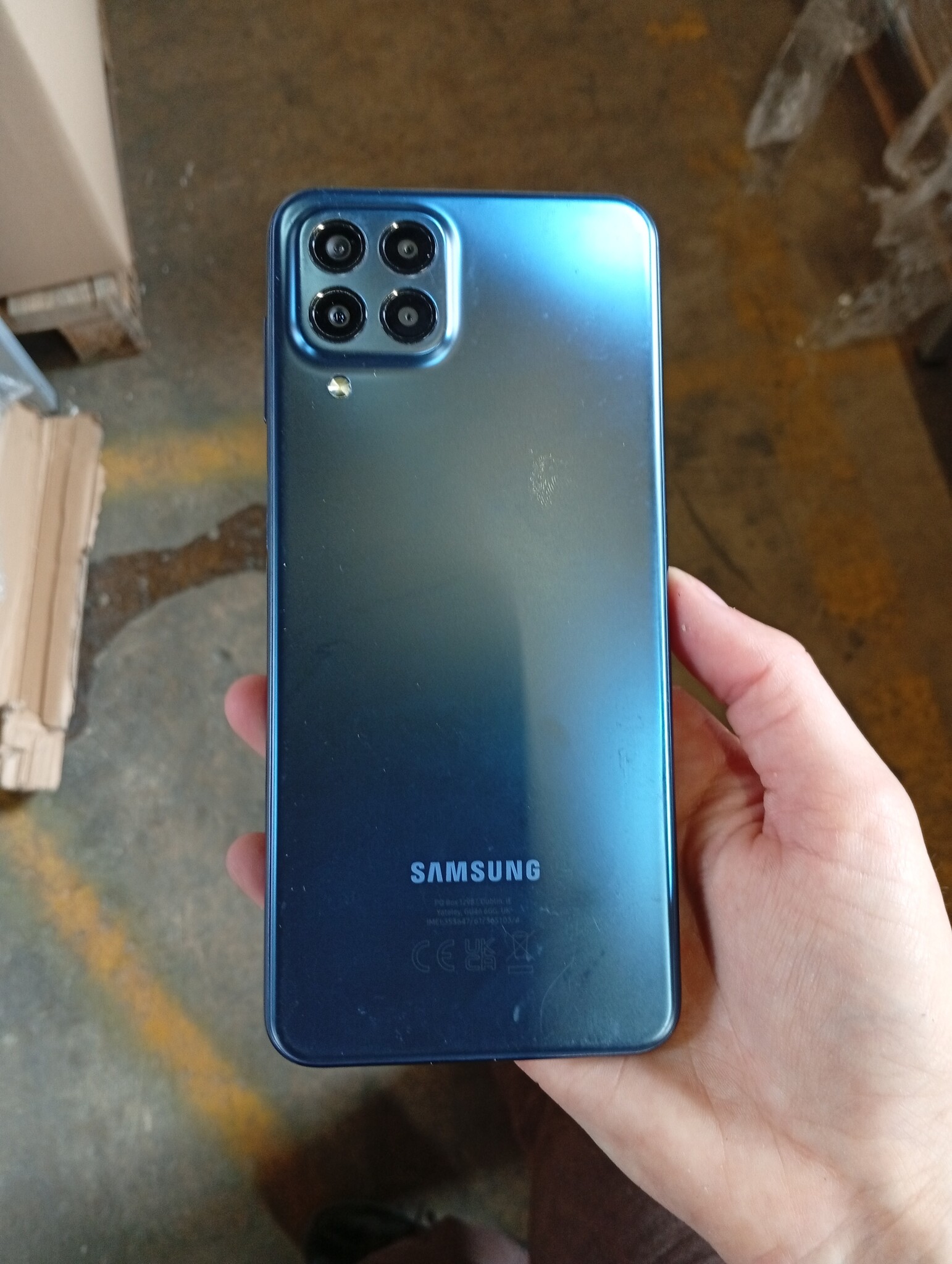Samsung Galaxy M33 5G Smartphone - 128GB - Blauw