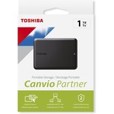 Toshiba Canvio Partner 1TB draagbare 2,5 inch externe HDD, USB 3.2 Gen 1, compatibel met Mac en Windows, USB Powered