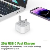 20W iPhone Snellader met 1,8 meter USB-C naar Lightning kabel - MFi Gecertificeerd