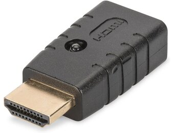 Digitus 4K HDMI EDID Emulator voor Extenders, Splitters en Matrix Switchers - Zwart