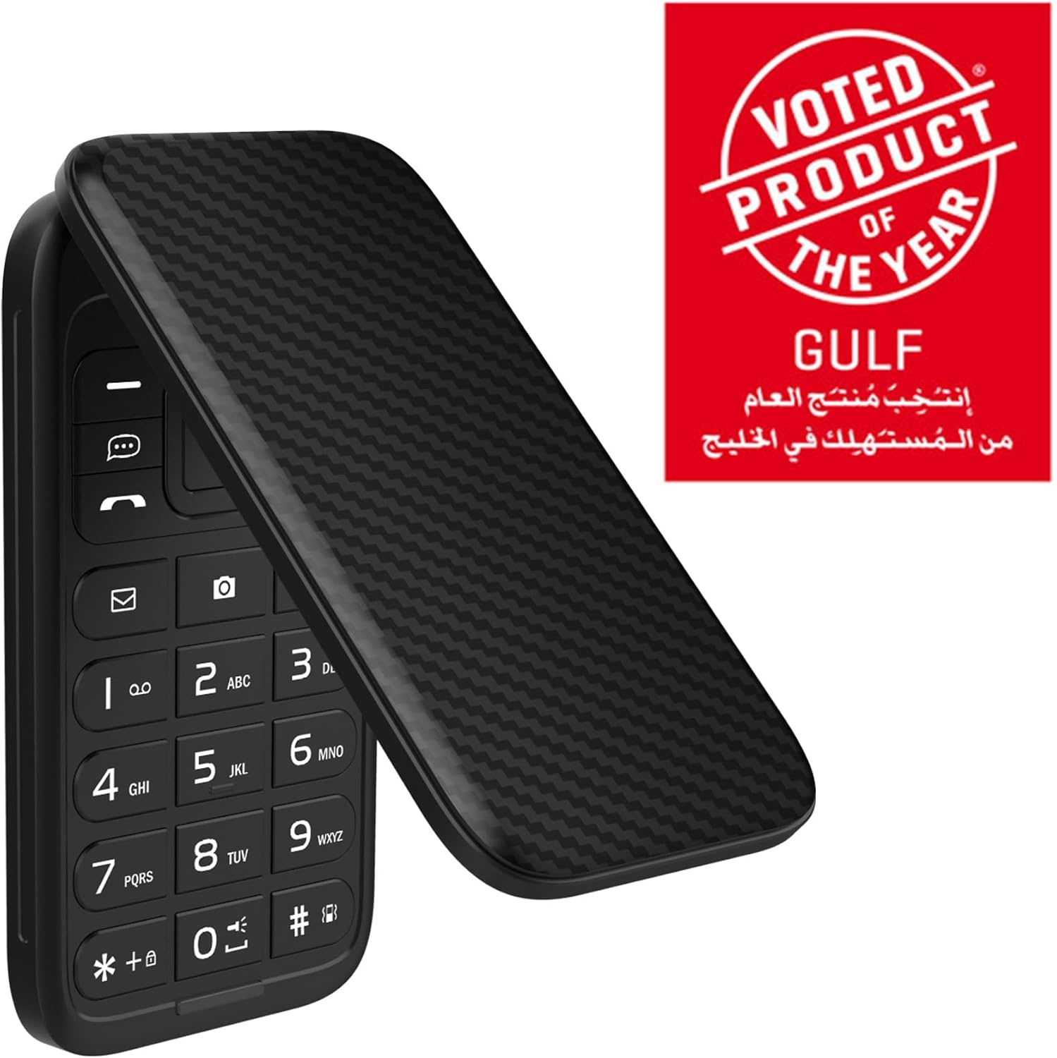 Energizer E282SC+ Klaptelefoon - 4G - Dual Sim - 2.8 inch - Zwart