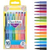 16 Viltstiften Assorti Kleuren - 69% Korting
