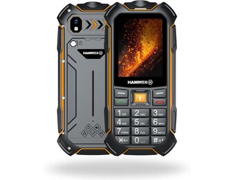 Hammer Boost 2 LTE Robuuste GSM 2.4 Inch Zwart-Oranje