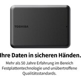 Toshiba Canvio Partner 1TB draagbare 2,5 inch externe HDD, USB 3.2 Gen 1, compatibel met Mac en Windows, USB Powered