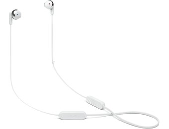 JBL TUNE 215 BT – Bluetooth In-Ear Kopfhörer in Weiß – Klangvoller Bass Sound ohne Kabel – Bis zu 16 Stunden Wiedergabezeit mit nur einer Akkuladung