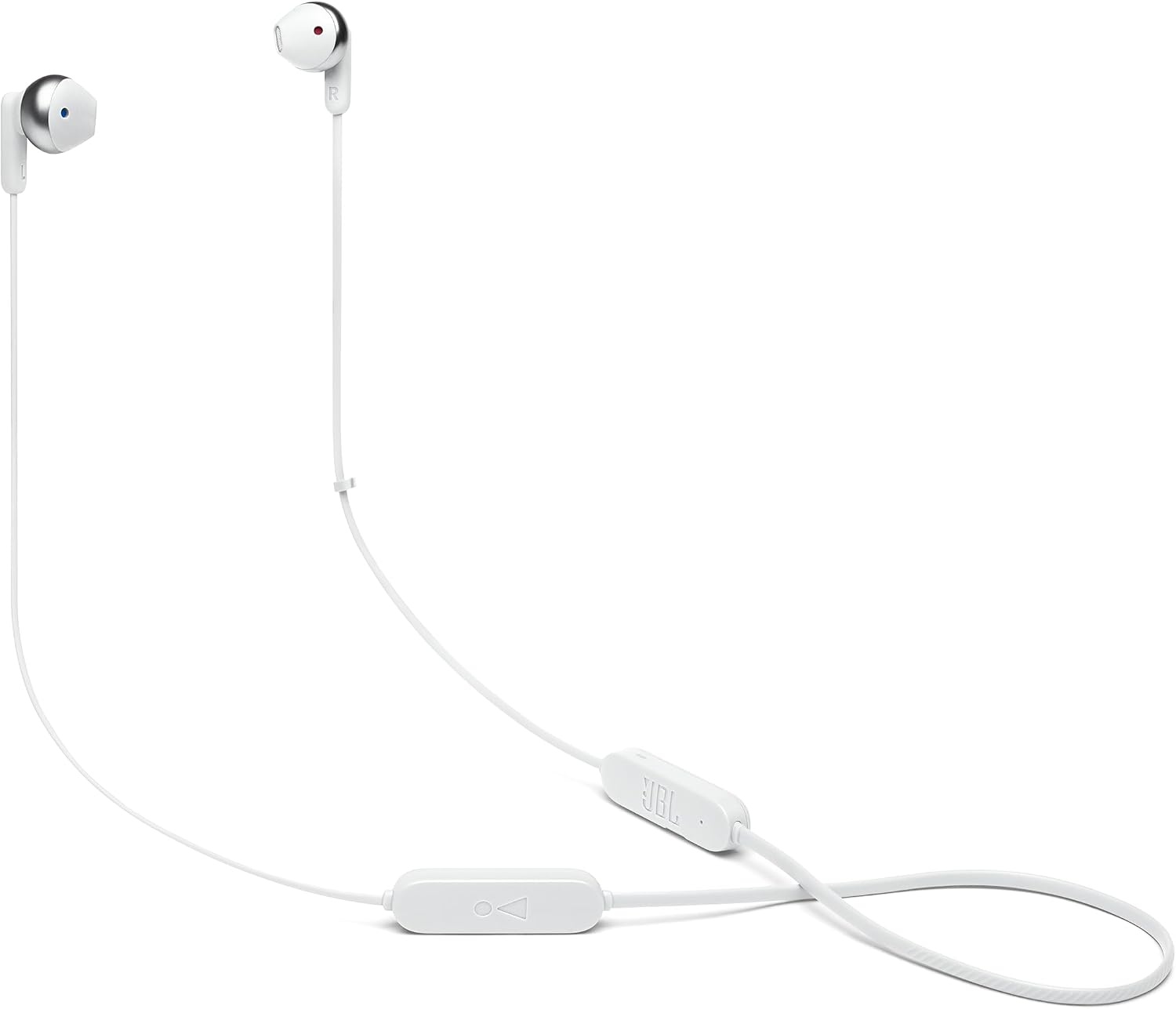 JBL TUNE 215 BT – Bluetooth In-Ear Kopfhörer in Weiß – Klangvoller Bass Sound ohne Kabel – Bis zu 16 Stunden Wiedergabezeit mit nur einer Akkuladung