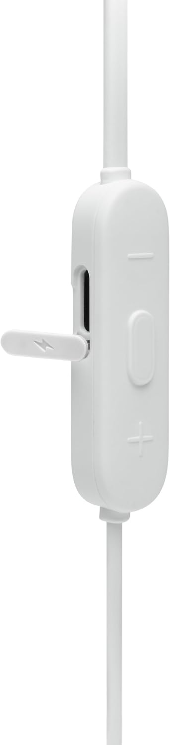 JBL TUNE 215 BT – Bluetooth In-Ear Kopfhörer in Weiß – Klangvoller Bass Sound ohne Kabel – Bis zu 16 Stunden Wiedergabezeit mit nur einer Akkuladung