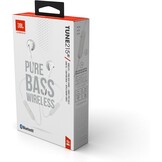 JBL TUNE 215 BT – Bluetooth In-Ear Kopfhörer in Weiß – Klangvoller Bass Sound ohne Kabel – Bis zu 16 Stunden Wiedergabezeit mit nur einer Akkuladung