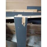 Houten plantenbak 110x84x75cm grijs - 73% korting!