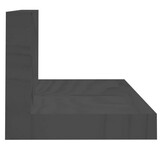 vidaXL Wandkasten 2 st, Grijs Grenenhout - 68% Korting!