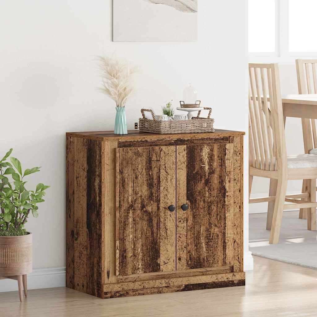 vidaXL Dressoir Oud Hout 70 x 35,5 x 67,5 cm Bewerkt hout