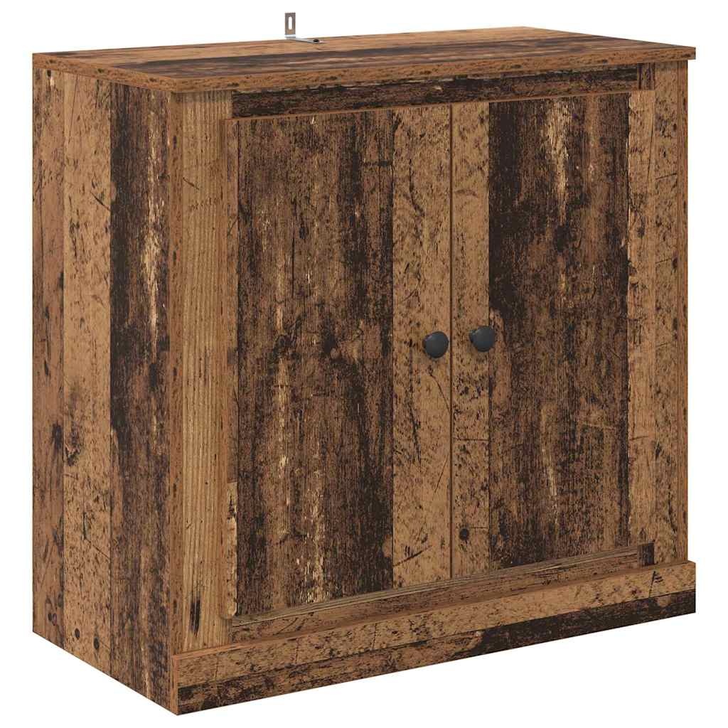 vidaXL Dressoir Oud Hout 70 x 35,5 x 67,5 cm Bewerkt hout
