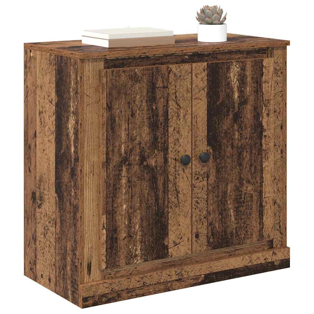 vidaXL Dressoir Oud Hout 70 x 35,5 x 67,5 cm Bewerkt hout