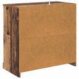 vidaXL Dressoir Oud Hout 70 x 35,5 x 67,5 cm Bewerkt hout