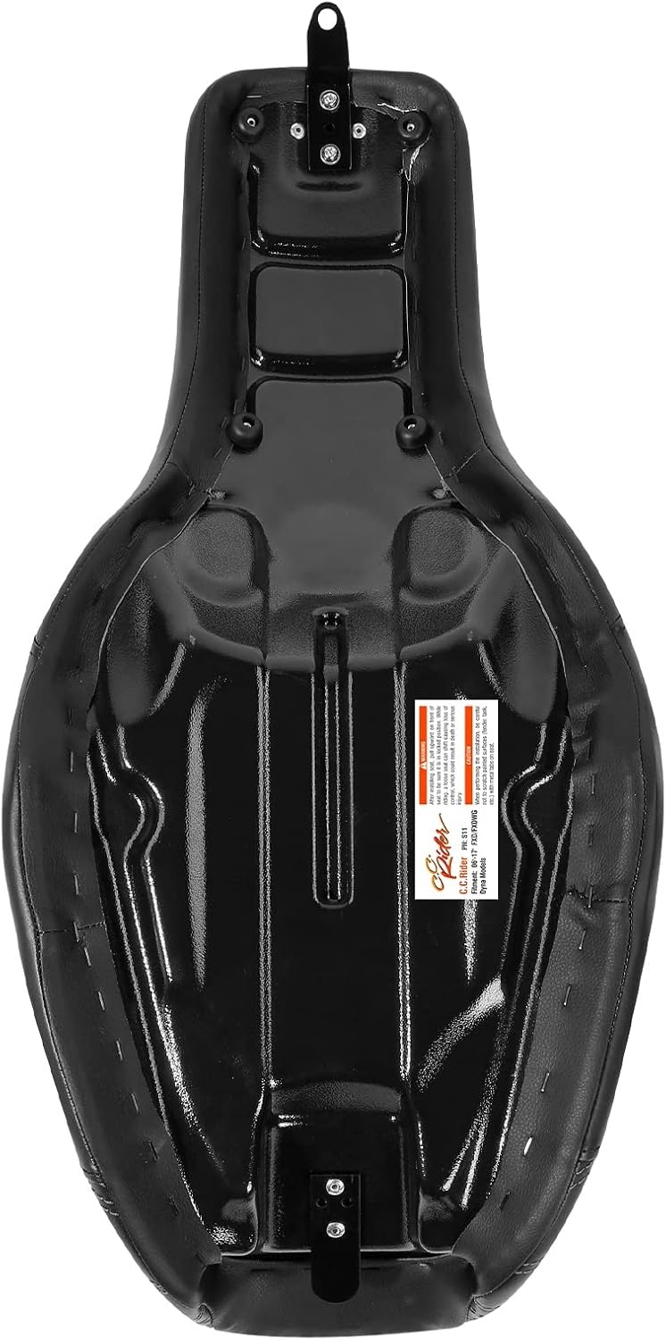 TCMT Driver Driver & Passenger Seat Fit For Dyna Super Glide Street Bob Wide Glide Fat Bob Low Rider Switchback 2006-2017