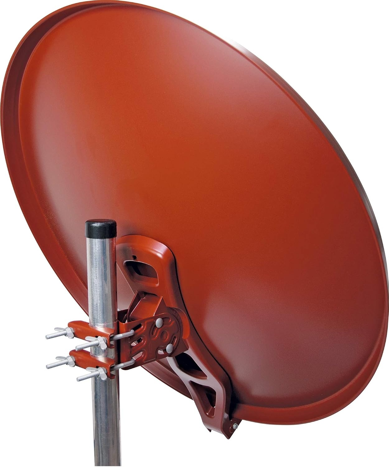 SCHWAIGER Satellietschotel 88 cm - Aluminium - Baksteenrood