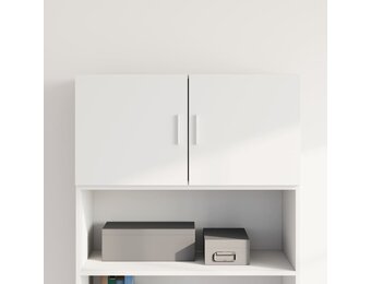 vidaXL Wandkast 80x42,5x40 cm bewerkt hout wit