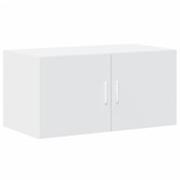 vidaXL Wandkast 80x42,5x40 cm bewerkt hout wit