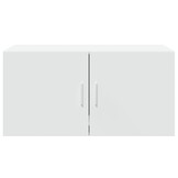 vidaXL Wandkast 80x42,5x40 cm bewerkt hout wit