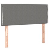 VidaXL Hoofdbord Donkergrijs Stof - 58% Korting!