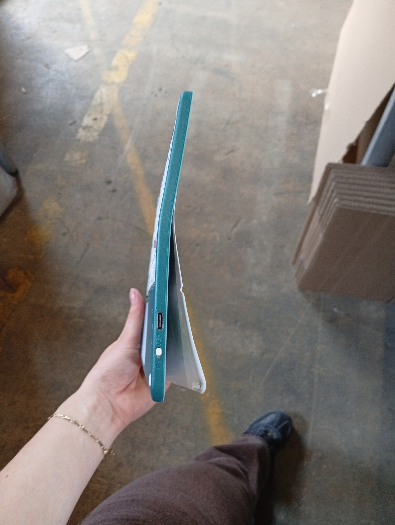 ProCase Toetsenbord Hoes met Touchpad voor iPad 11e Gen 2025 / 10e Gen 2022 - Midnight Green