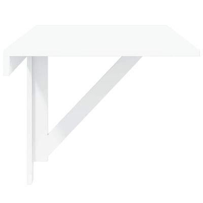 vidaXL Wandtafel inklapbaar 100x60 cm wit