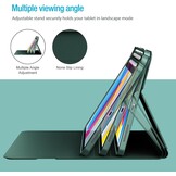 ProCase Toetsenbord Hoes met Touchpad voor iPad 11e Gen 2025 / 10e Gen 2022 - Midnight Green