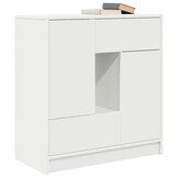 VidaXL Dressoir Wit - 70,5 cm Breed - 56% Korting
