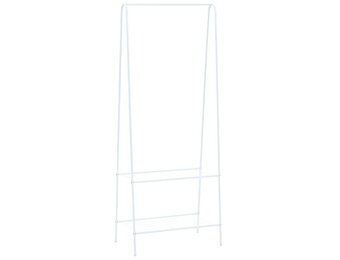 vidaXL Kledingrek 59x35x150 cm wit
