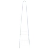 vidaXL Kledingrek 59x35x150 cm wit