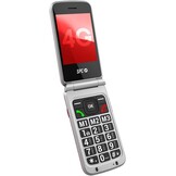 SPC Stella 3-4G Senior Mobile Phone with Flip Cover, Menu and Large Buttons, Emergency Call Button, External Configuration, Hearing Aid Compatible with 103 dB Volume, Charging Station and 3 Direct