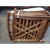 vidaXL Tuinstoelen 2 st met kussens massief acaciahout