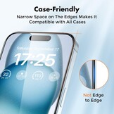3x Gehard Glas Schermprotector iPhone 15 - 9H | 54% Korting