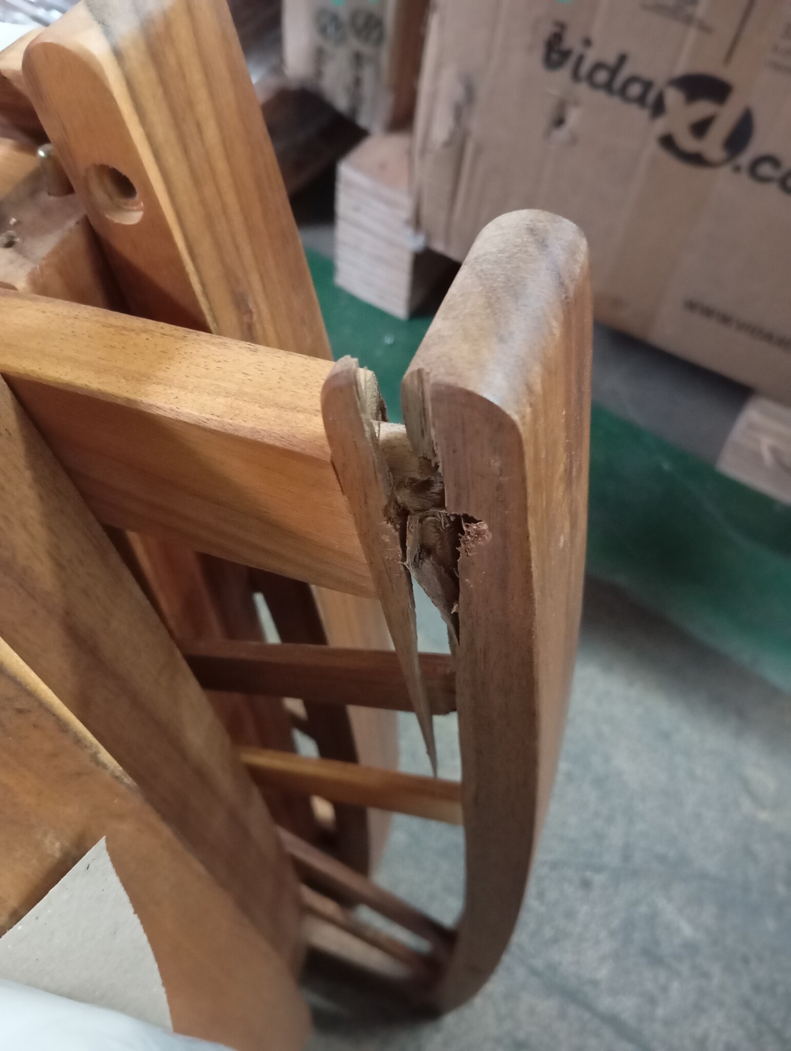 vidaXL Tuinstoelen 2 st met kussens massief acaciahout