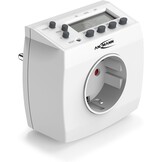 ANSMANN kookwekker, weekwekker AES5, LCD-display, 3680W, digitale kookwekker met 8 schakeltijden, toevalsfunctie, zomertijdomschakeling.