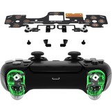 eXtremeRate Clicky Hair Trigger Kit voor ps5 Controller BDM-030,Micro Switch L2R2 Trigger Stop Ergonomische L1R1 Bumper Tactile Buttons Muisklik voor ps5 Controller BDM-030 (Sterke Versie) - Maat Sterke Versie