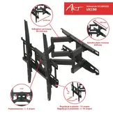 ART TV Wandbeugel voor 23 tot 60 inch schermen - ADUX150 - 45 kg